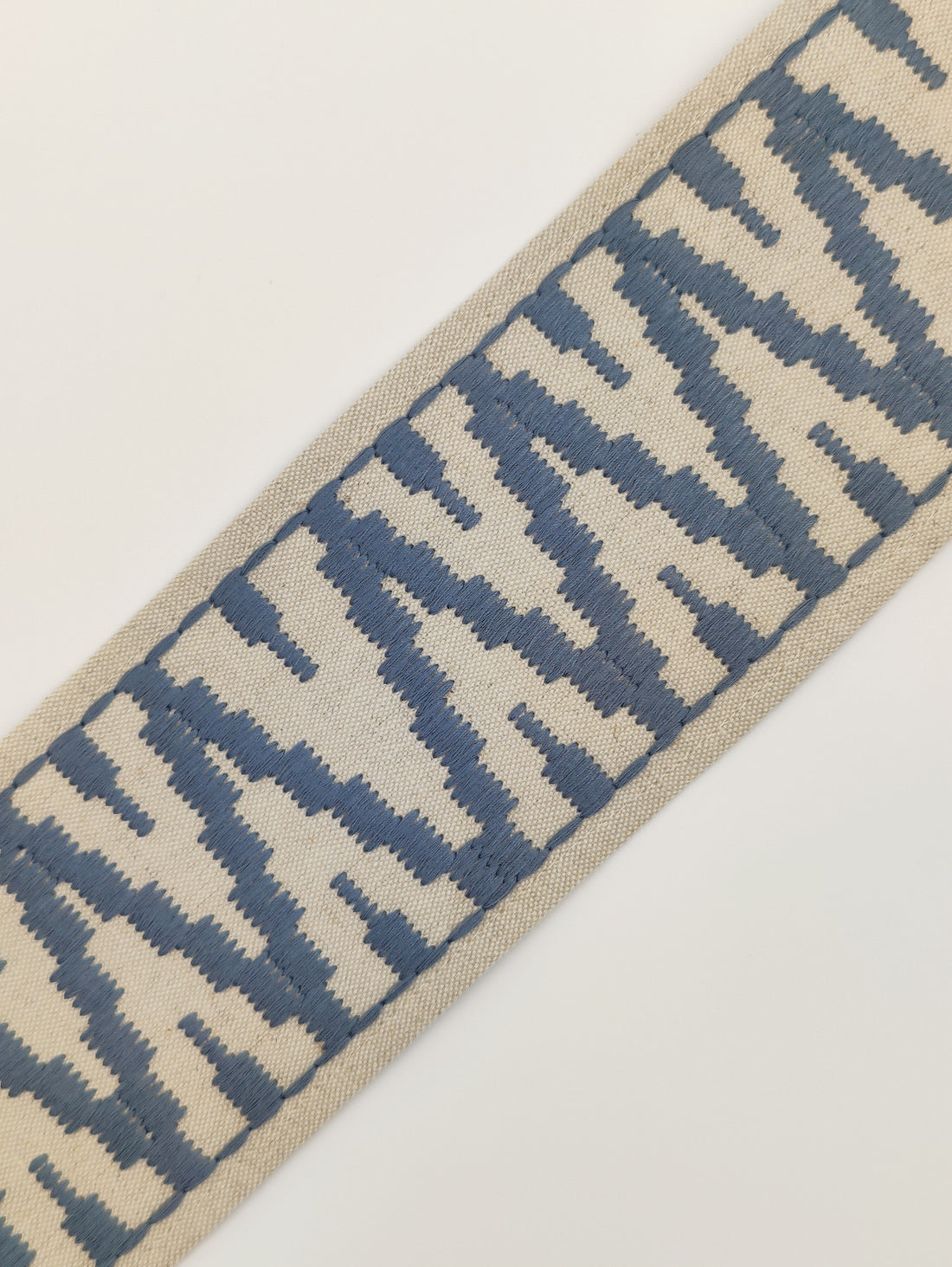 Curtains with YaYa Trim in Squadron Blue - Single