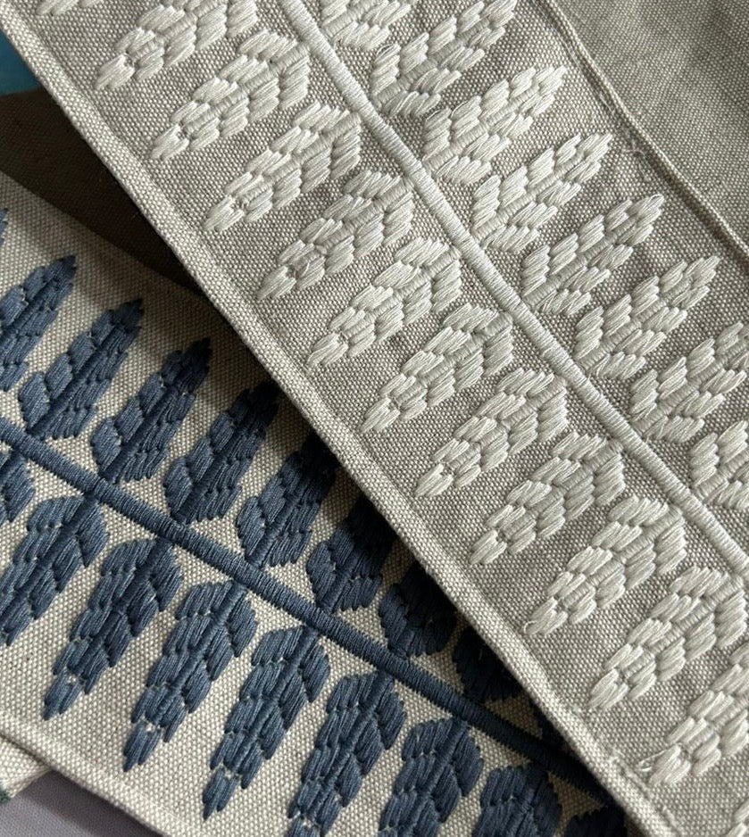 Curtain with Skeffington in Sqaudron Blue - Single