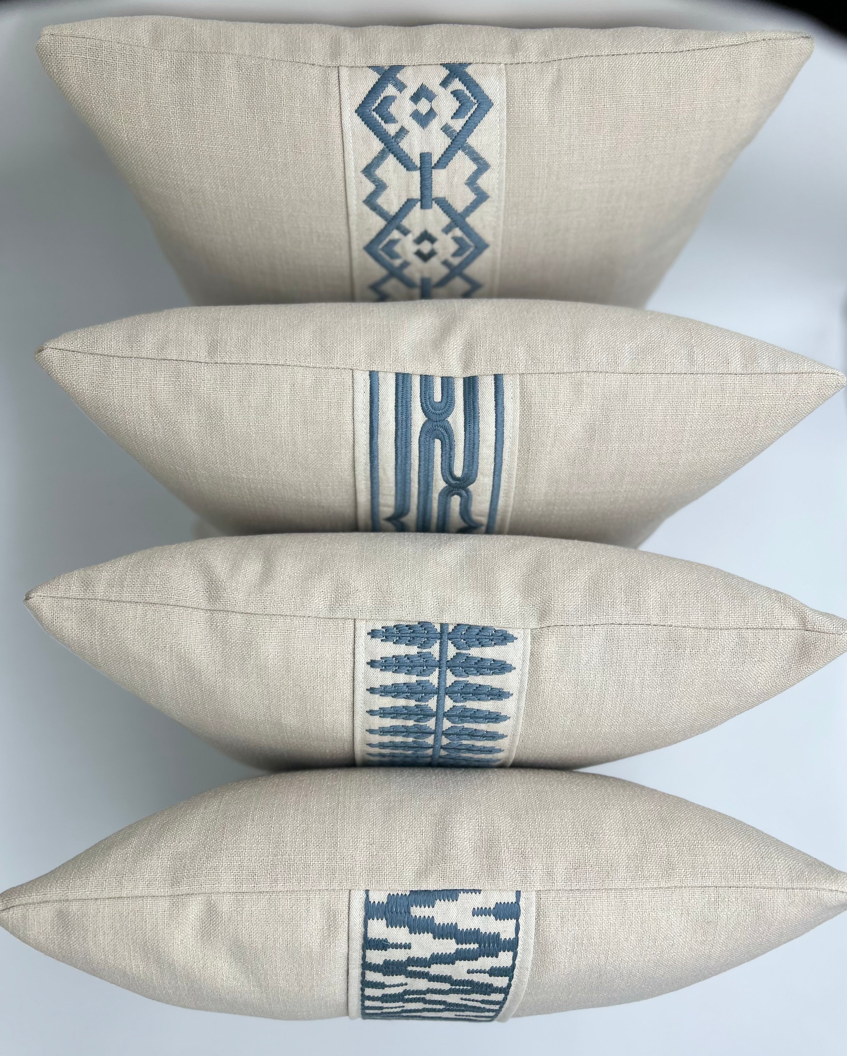 Eman Cushion Skeffington Squadron Blue